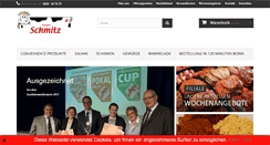 Desktop Screenshot of metzgereischmitz.de